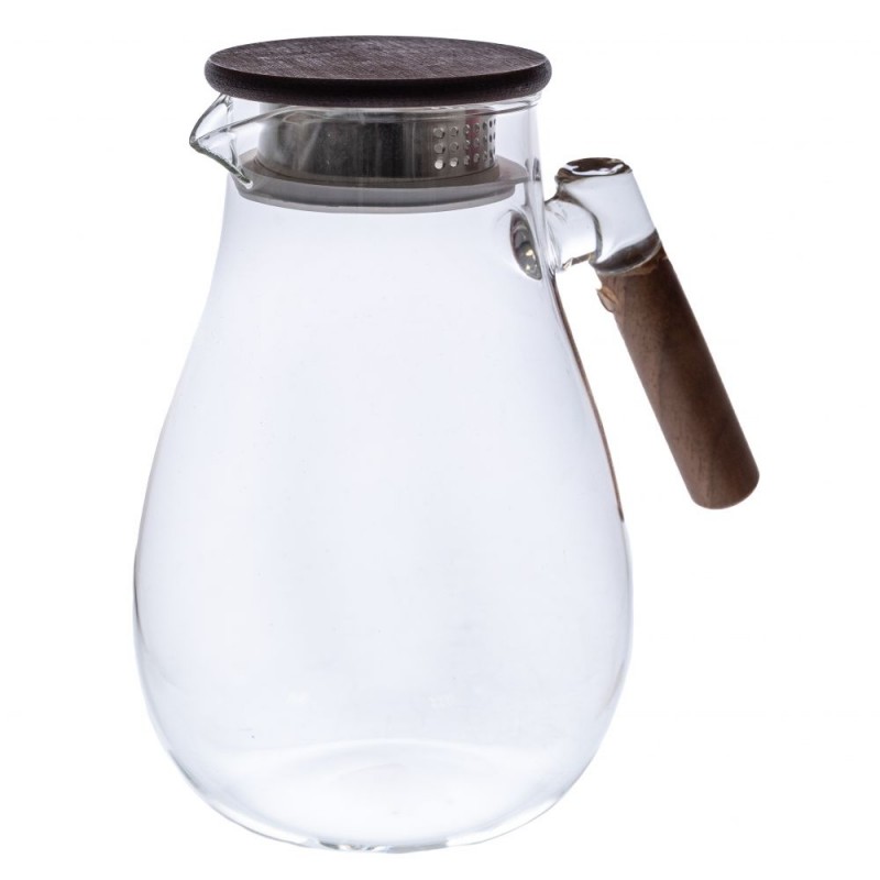 Κανάτα Σερβιρίσματος Γυάλινη Iliadis