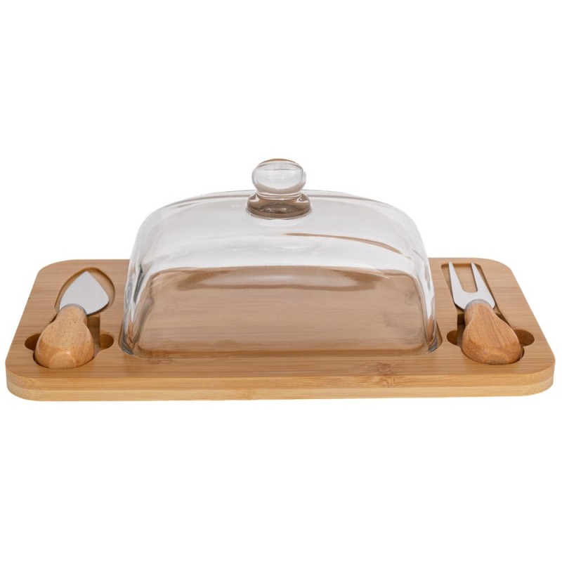 Πλατώ Σερβιρίσματος Τυριών Ξύλινο 29x15x11εκ. Iliadis 