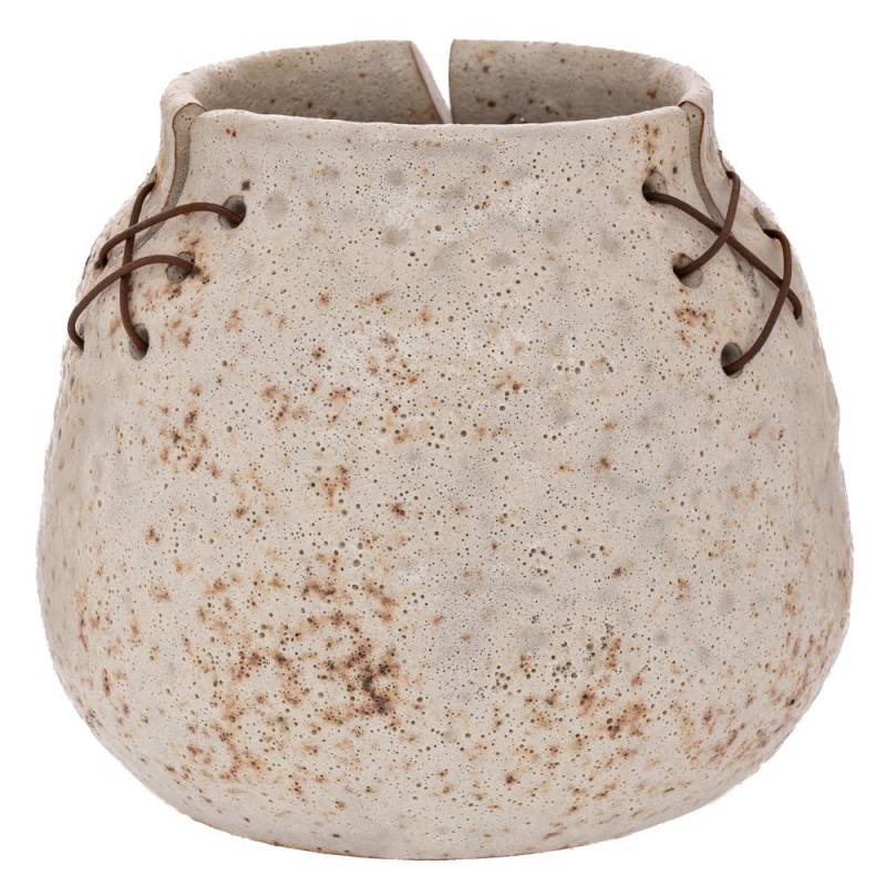 Κασπώ Κεραμικό Γκρι 19x19x16εκ.Iliadis 