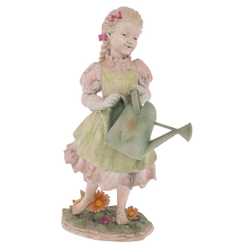 Διακοσμητική Φιγούρα Πολυρητίνης Κοριτσιού 37.5x23x57cm Iliadis 