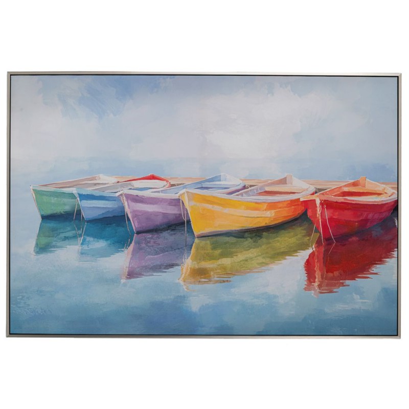 Πίνακας σε Καμβά 120x80cm Boats Iliadis