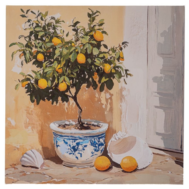 Πίνακας σε Καμβά 60x60cm Plant Iliadis 