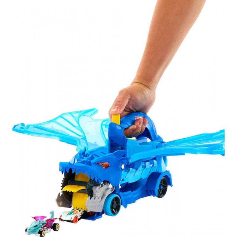 Νταλίκα Απόλυτη Με Διπλό Δράκο Hot Wheels Hw City - JBM72 Mattel