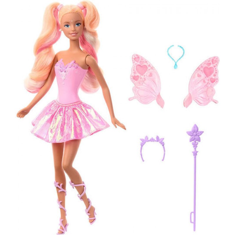 Κούκλα Barbie Νεράιδα Μαγική Μεταμόρφωση για 3+ Ετών