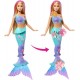 Κούκλα Barbie Μαγική Γοργόνα που Ανθίζει με Ξανθά Μαλλιά για 3+ Ετών