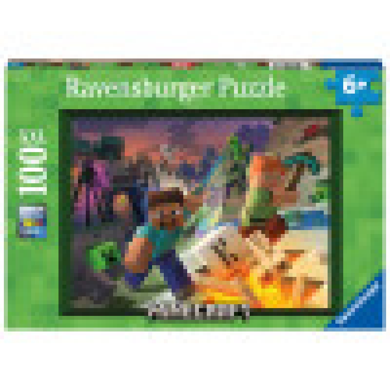 Παζλ 100XXL Τμχ Monster Minecraft Ravensburger