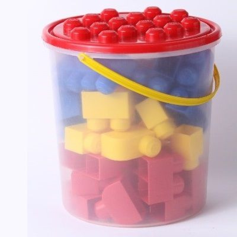 Τουβλάκια Κατασκευών Πλαστικά Super Blocks 48 τμχ Σε Unisex Χρώματα (κόκκινο – Μπλε – Κίτρινο) Lazarid 