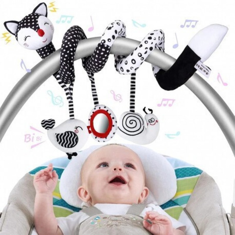 Σπιράλ Παιχνίδι Κούνιας και Καροτσιού Bebe Lazarid 