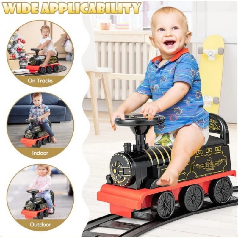  Παιδικό Ηλεκτροκίνητο Μονοθέσιο Τρενάκι 6 Volt