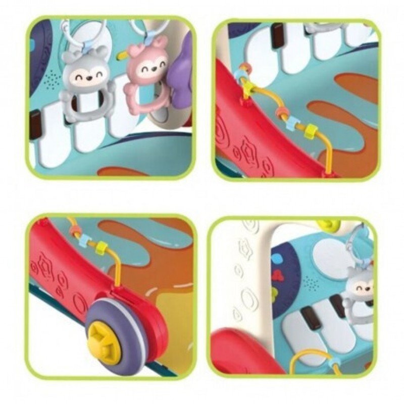 Περπατούρα Γυμναστήριο 3 σε 1 Ride On Lazarid