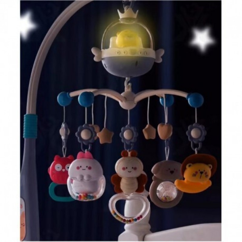 Μόμπιλε Κούνιας με Μουσική, Περιστροφή και Προτζέκτορα Bebe