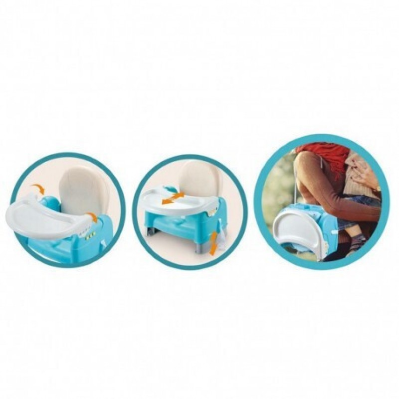 Φορητό Καρεκλάκι Φαγητού με Ρυθμιζόμενες Θέσεις lazarid