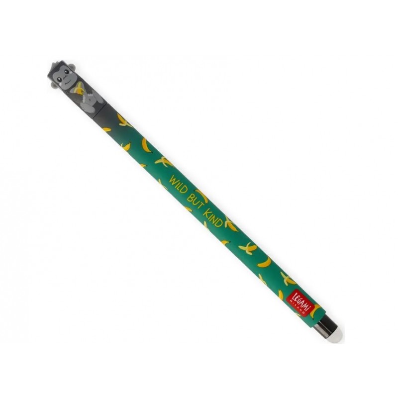 Στυλό Gel που Σβήνει Gorilla 0.7mm Μαύρο Legami 