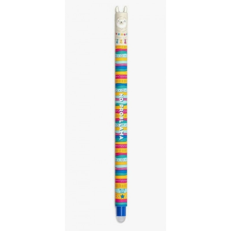 Στυλό Gel Llama Milano Erasable Μπλε Μελάνι Legami 