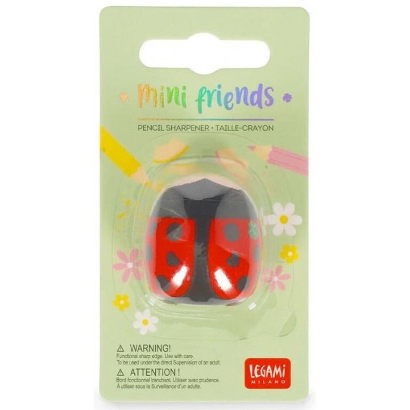 Ξύστρα Mini Friends Ladybag Legami