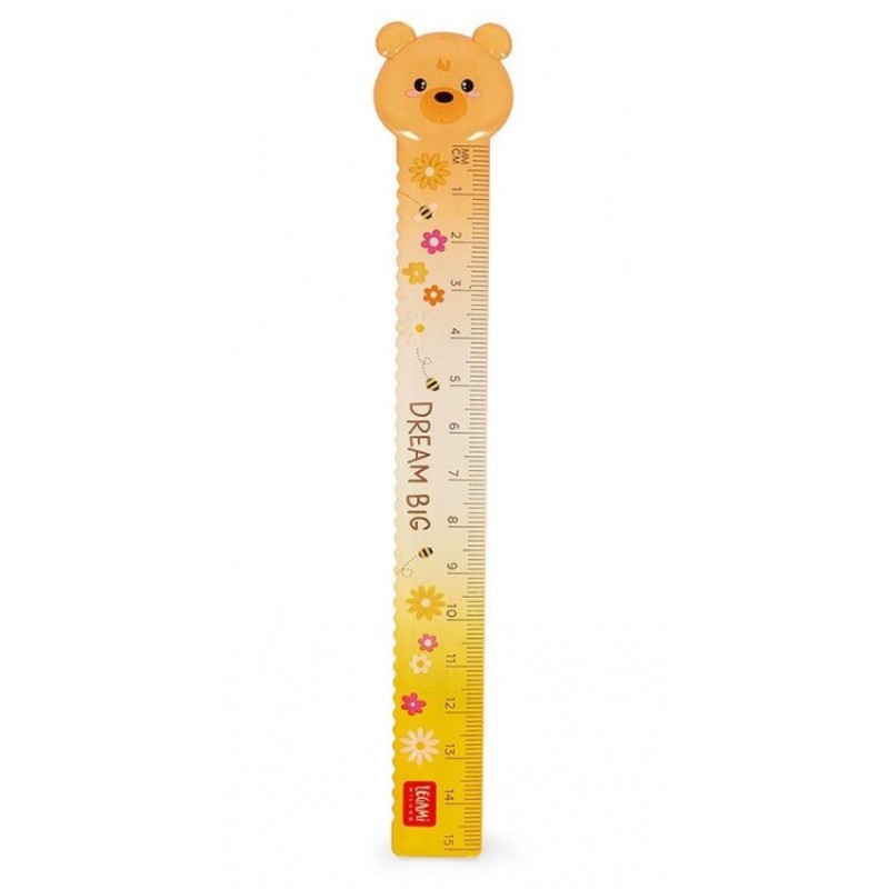 Χάρακας Teddy Bear 15cm Legami