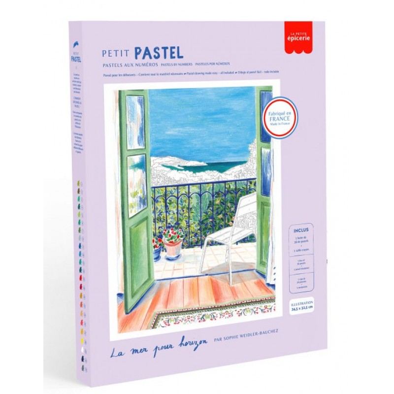 Σετ Ζωγραφικής Κατασκευή Petite Epicerie Pastel La Mer Pour Horizon Legami