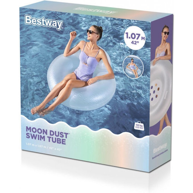 Φουσκωτή Πολυθρόνα Λευκή Δ 107εκ Bestway 