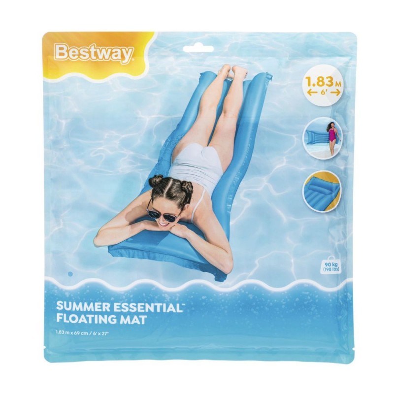 Στρώμα Θαλάσσης Φουσκωτό 183cm x 69cm Bestway 