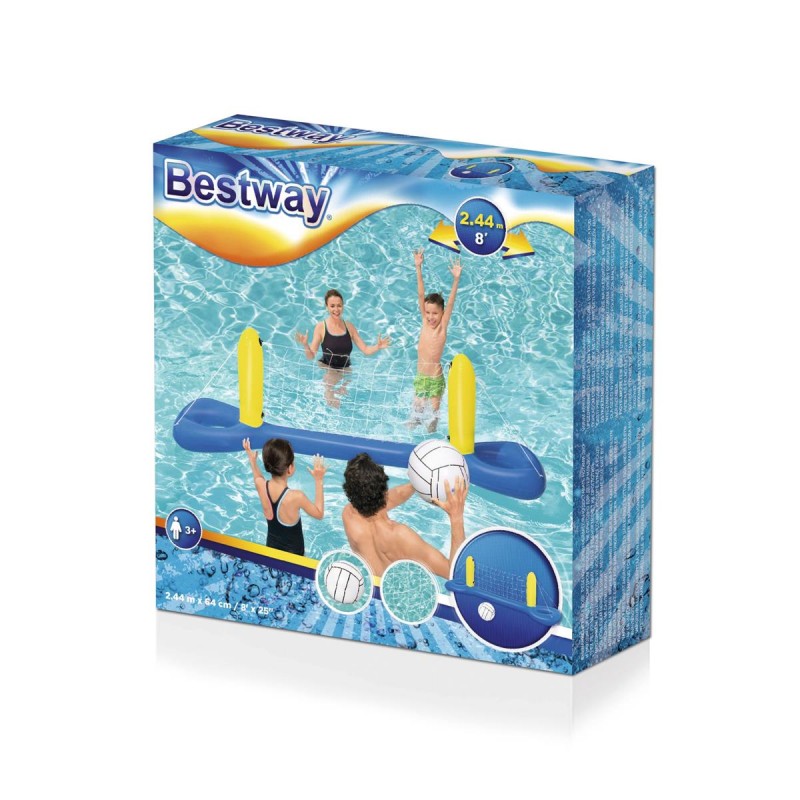 Φουσκωτό Παιχνίδι Πισίνας Μπλε/Κίτρινο Bestway 