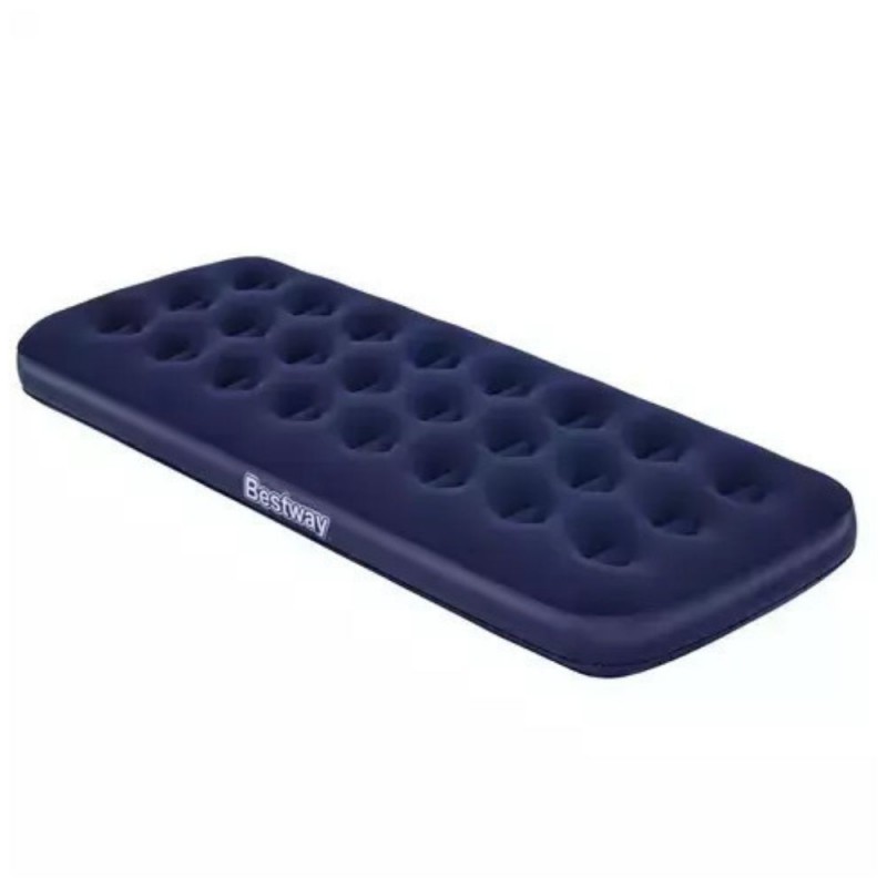 Στρώμα Camping Φουσκωτό Βελουτέ Μονό 185cm x 76cm x 22cm Bestway 