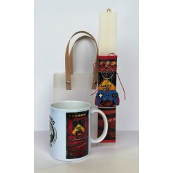 Σετ Τσάντα με Λαμπάδα και Κούπα Gamer 
