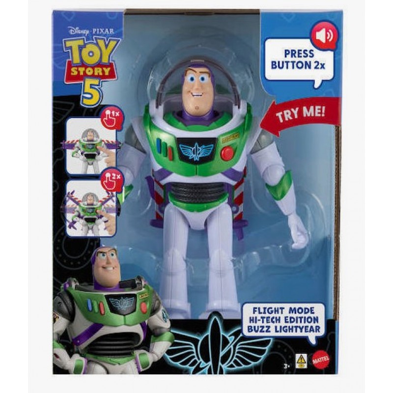 Φιγούρα Δράσης Toy Story Με Ήχους Για 3+ Ετών 30Εκ Mattel
