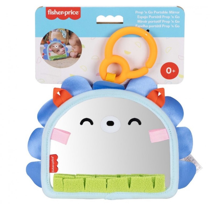 Fisher Price Βρεφικό Παιχνίδι Σκαντζοχοιράκι Από Ύφασμα Mattel