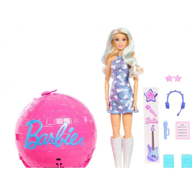 Μπάλα Έκπληξη - Ποπ Σταρ Κούκλα Barbie Mattel 
