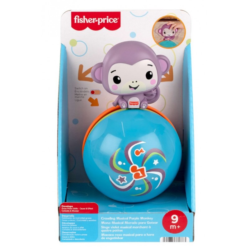Μπάλα Μαίμουδακι Με Κίνηση Fisher Price Mattel