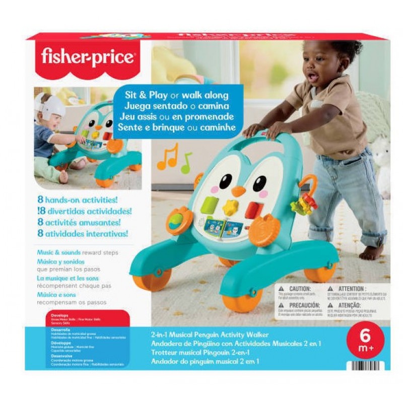 Περπατούρα Πιγκουίνος Fisher Price