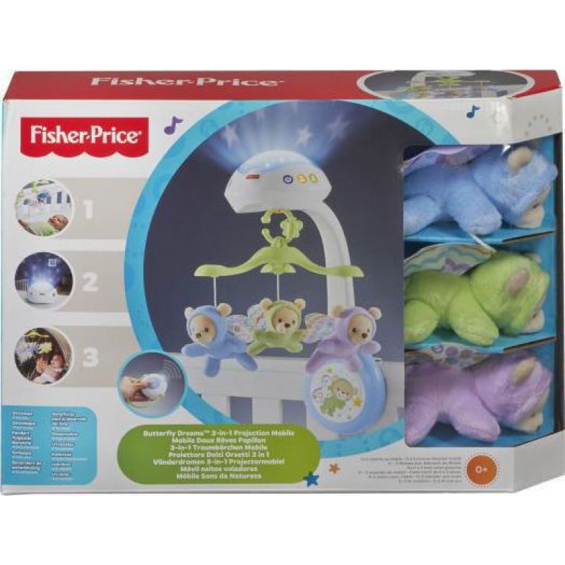 Μουσικό Περιστρεφόμενο Με Αρκουδάκια Fisher-price® Cdn41