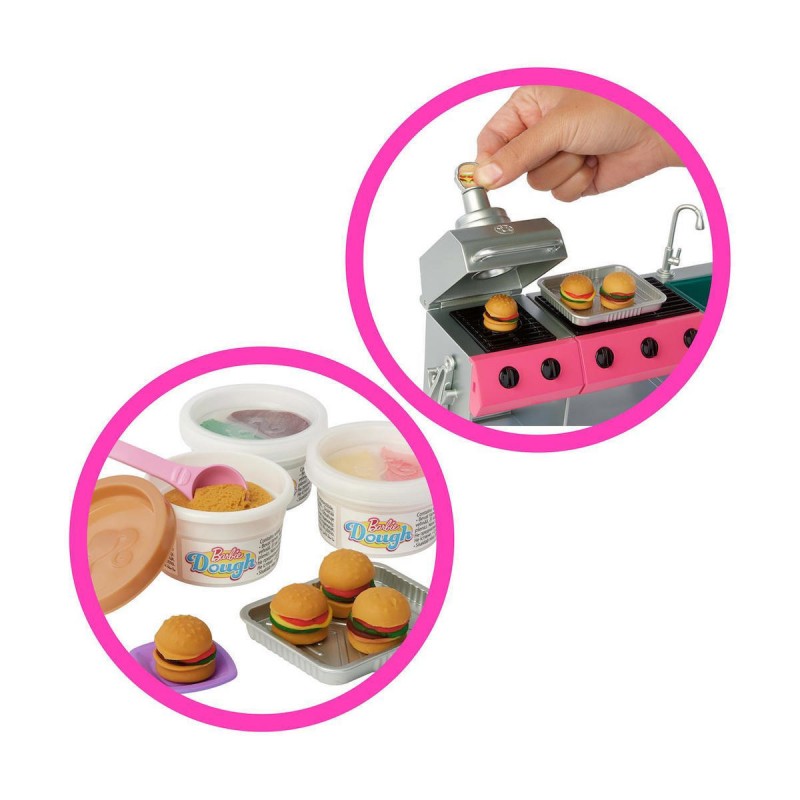 Barbie Νέο Τροχόσπιτο Όχημα για Κούκλες για 3+ Ετών