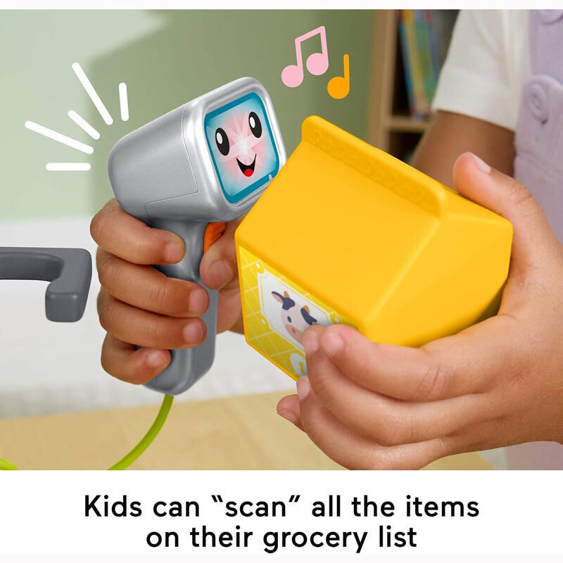 Βρεφικό Παιχνίδι Παίζω & Μαθαίνω Εκπαιδευτική Ταμειακή Μηχανή με Ήχους για 24+ Μηνών Fisher Price 