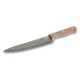 Aνοξείδωτο ατσάλινο μαχαίρι του Chef με ξύλινη λαβή 20εκ