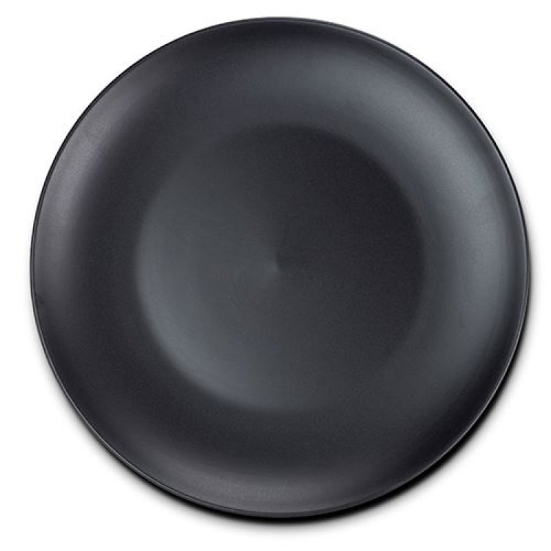 Πιάτο ρηχό stoneware μαύρο 26.5cm
