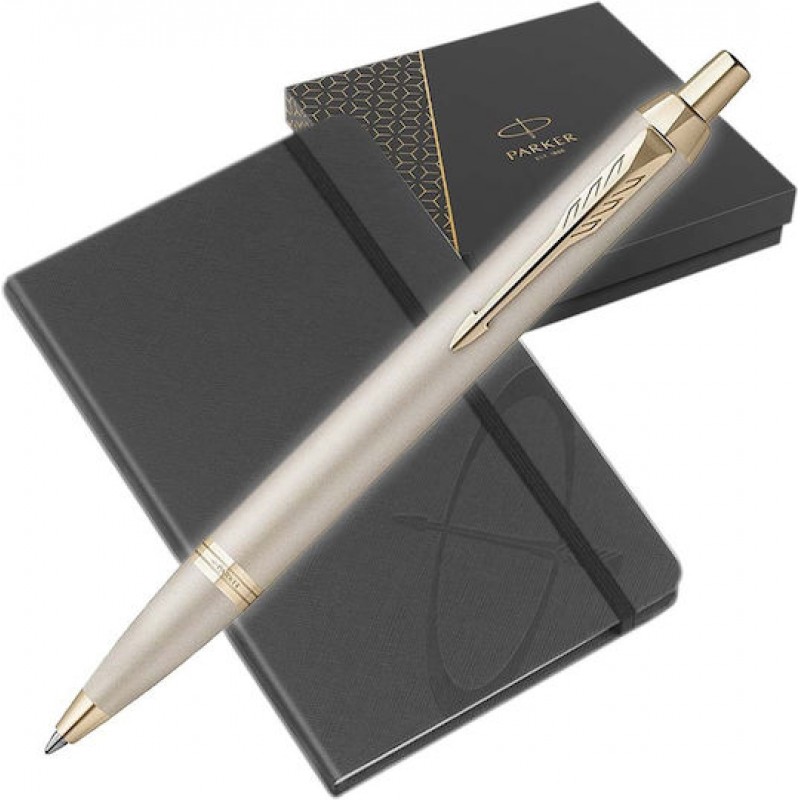 Parker Im Monochrome Σετ Γραφείου με Σημειωματάριο και Στυλό 