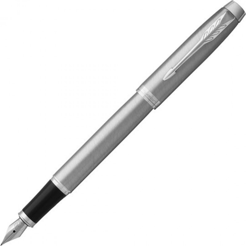 Parker IM Essential Silver CT Πένα Γραφής Medium Ασημί από Ατσάλι 