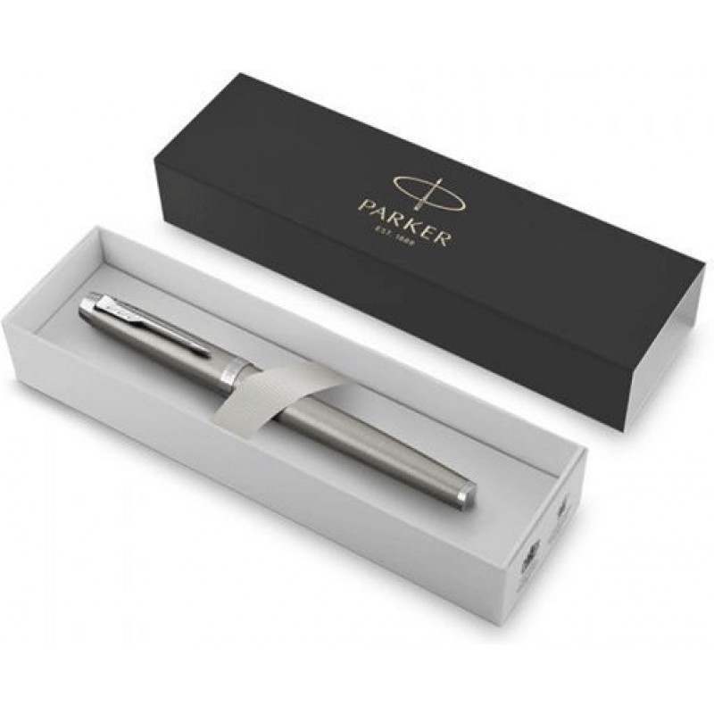 Parker IM Essential Silver CT Πένα Γραφής Medium Ασημί από Ατσάλι 