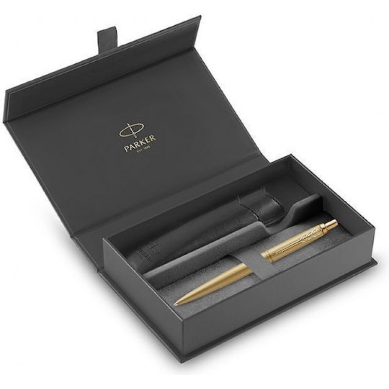 Parker Jotter Xl Monochrome Στυλό Ballpoint Χρυσό με Μπλε Μελάνι
