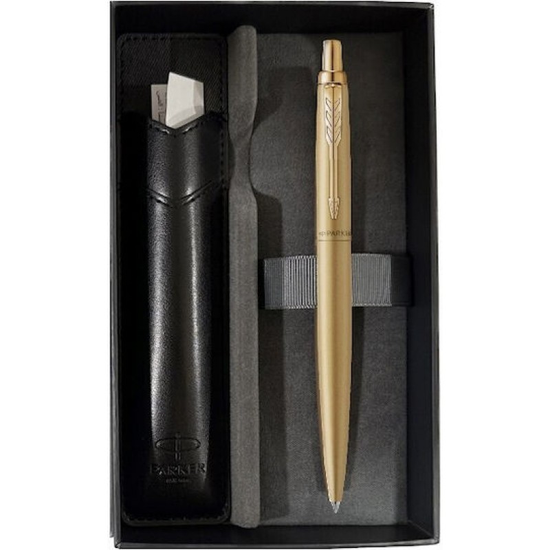 Parker Jotter Xl Monochrome Στυλό Ballpoint Χρυσό με Μπλε Μελάνι