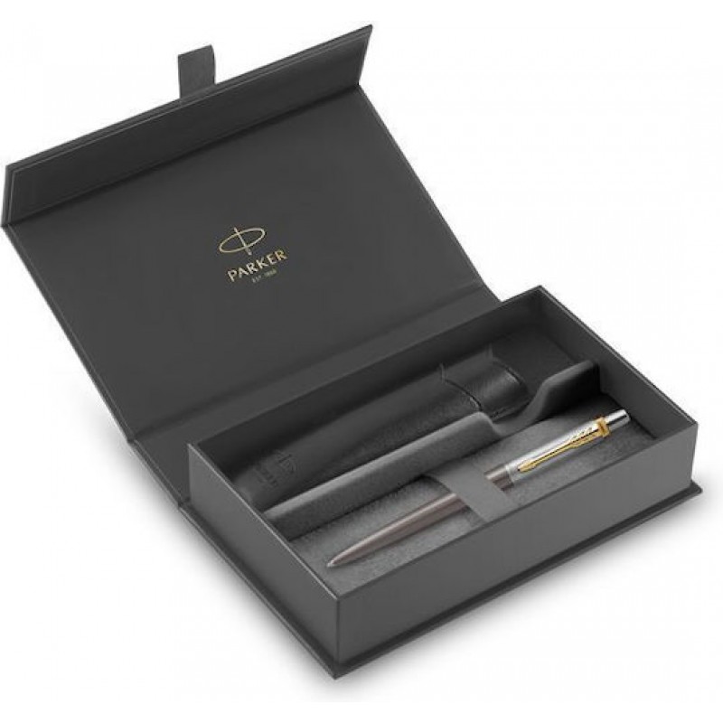 Parker Jotter Core Στυλό Ballpoint Γκρι σε Θήκη