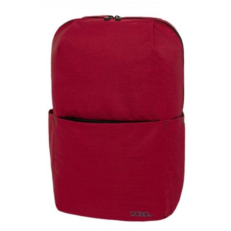 Σχολική Τσάντα Πλάτης Κόκκινη 20lt Airy Polo 