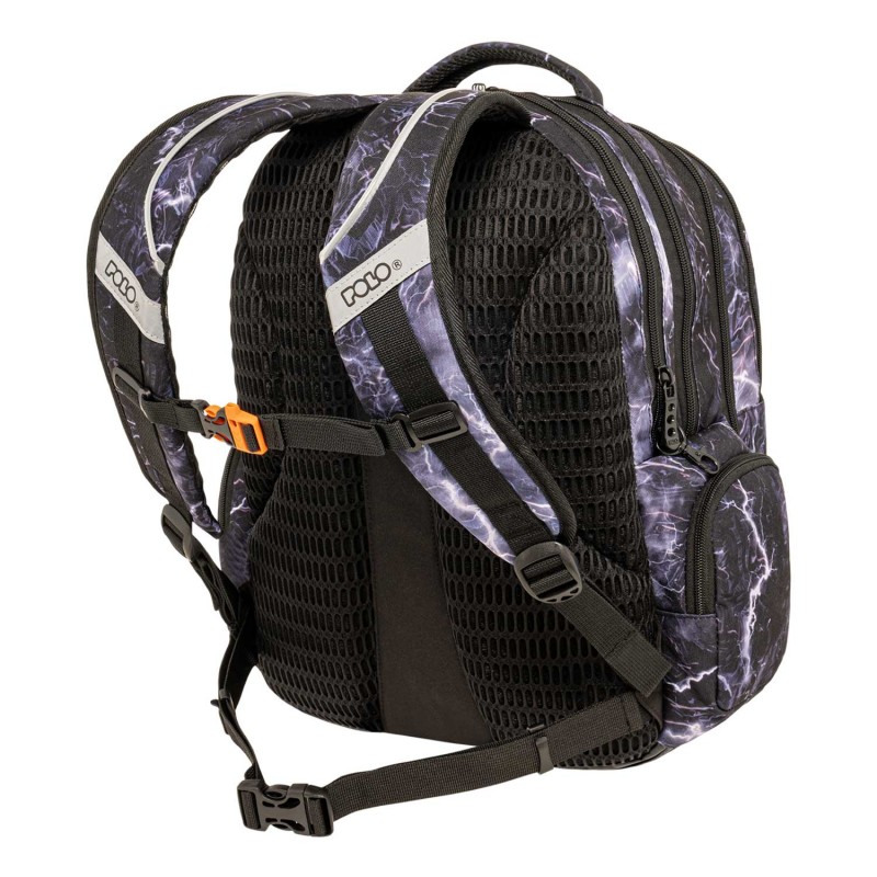 Σακίδιο Πλάτης Σχολικό Maxxi Tiger 33x24-30x44Cm Polo