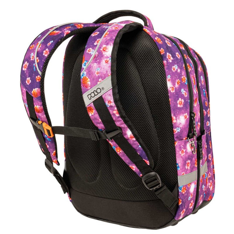 Σακίδιο Πλάτης Σχολικό Growly Unicorn 30x23x45Cm Polo