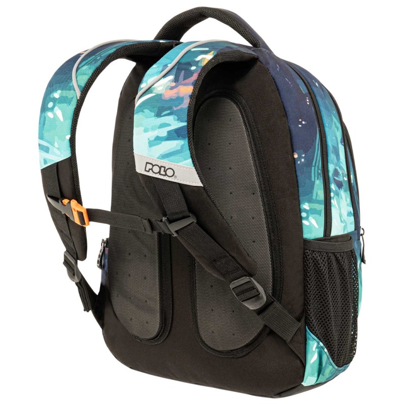 Σακίδιο Πλάτης Σχολικό Soul Skate 32x22x44Cm Polo