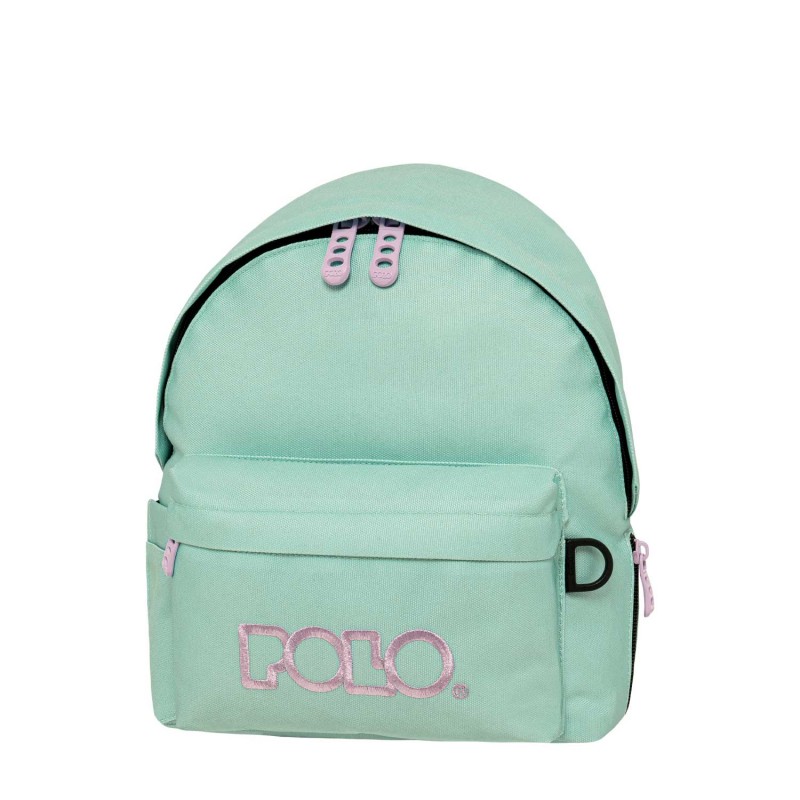 Σακίδιο Πλάτης Νηπίου Mini Τιρκουάζ|Λιλά 24x13x30Cm Polo