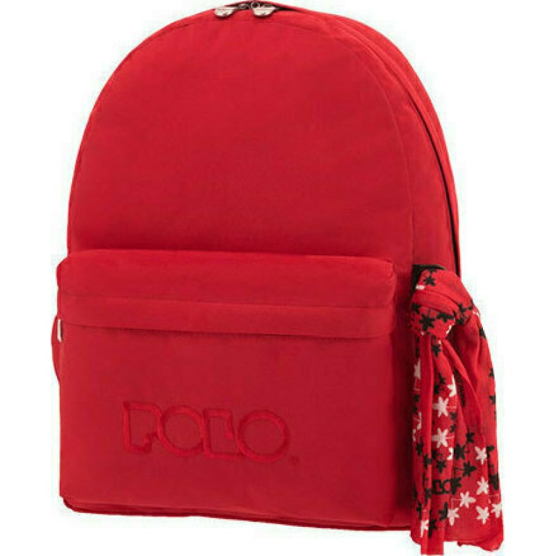 Σακίδιο Πλάτης Polo Original Red Με Μαντήλι 