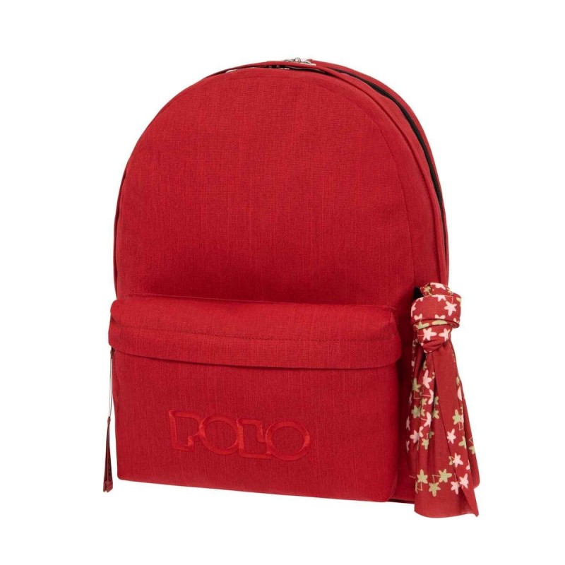 Σακίδιο Πλάτης Polo Original Double Scarf Κόκκινο