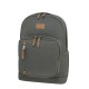 Σακίδιο Πλάτης Σχολικό Bole (1000D) Ανθρακί 32x15x45Cm Polo